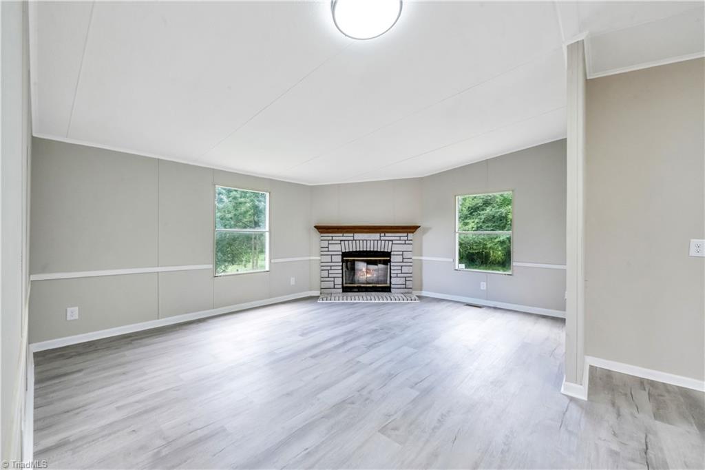 628 Maple Grove Church Road Hays, NC 28635 - Photo 7 of 28 Fireplace/Living Area