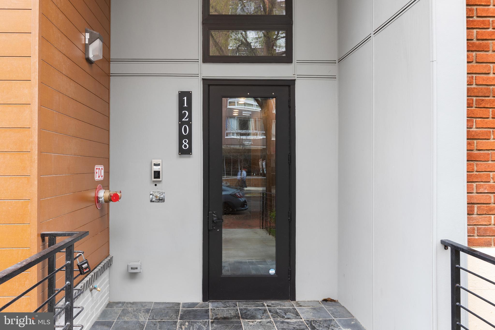 1208 M Street Northwest, Unit 51 Washington, DC 20005 - Photo 23 of 29 Exterior of 1208 M