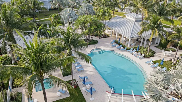 a view of dinning table and chairs in patio