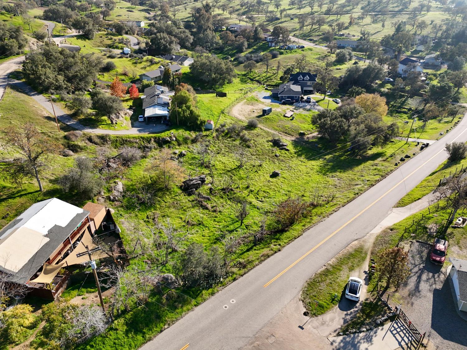 1 Mountain Ranch Way Madera, CA 93636 - Photo 17 of 17 an aerial view of residential houses with outdoor space