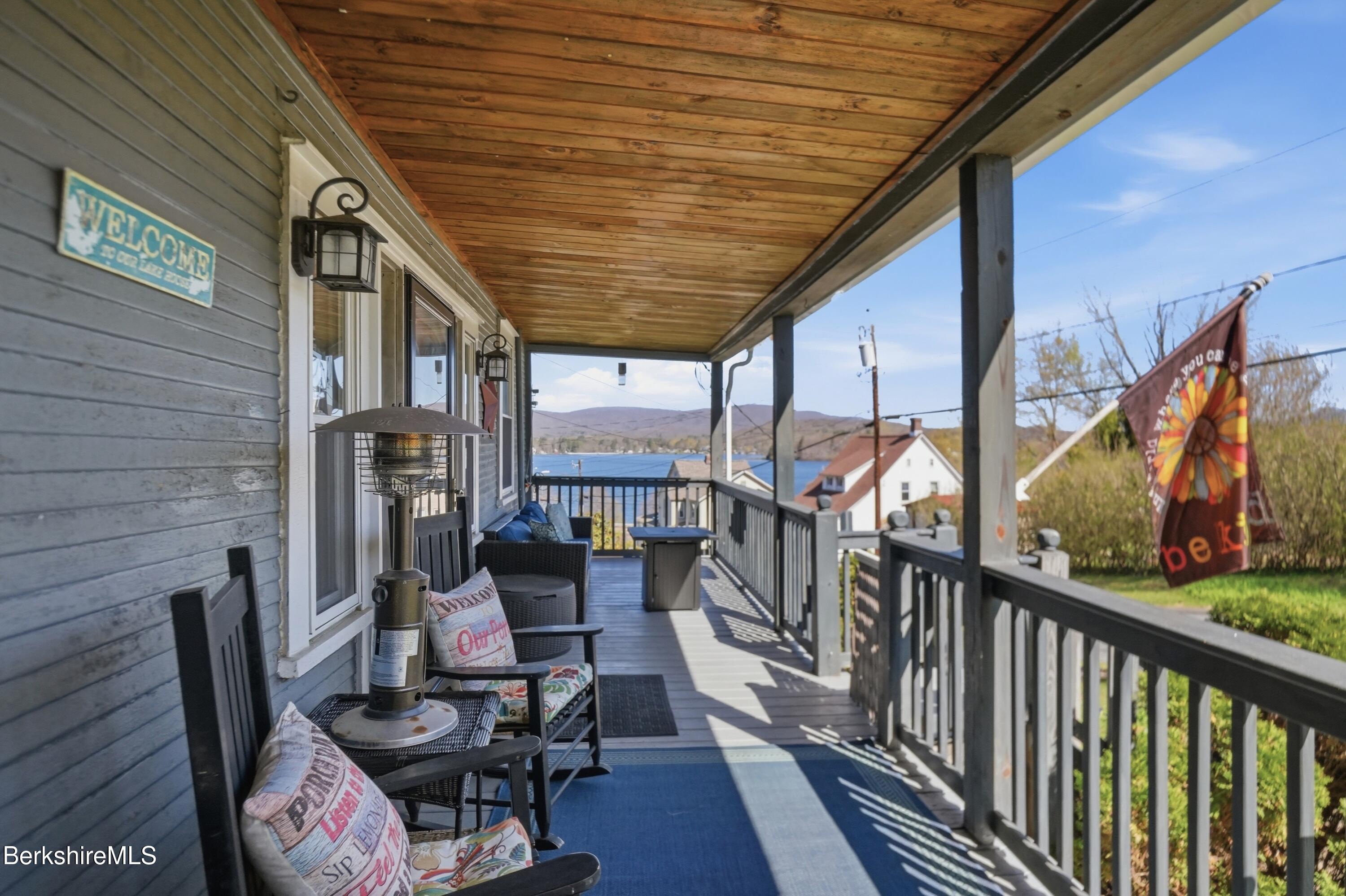 22 Broadway Street Pittsfield, MA 01201 - Photo 25 of 84 a view of balcony with furniture