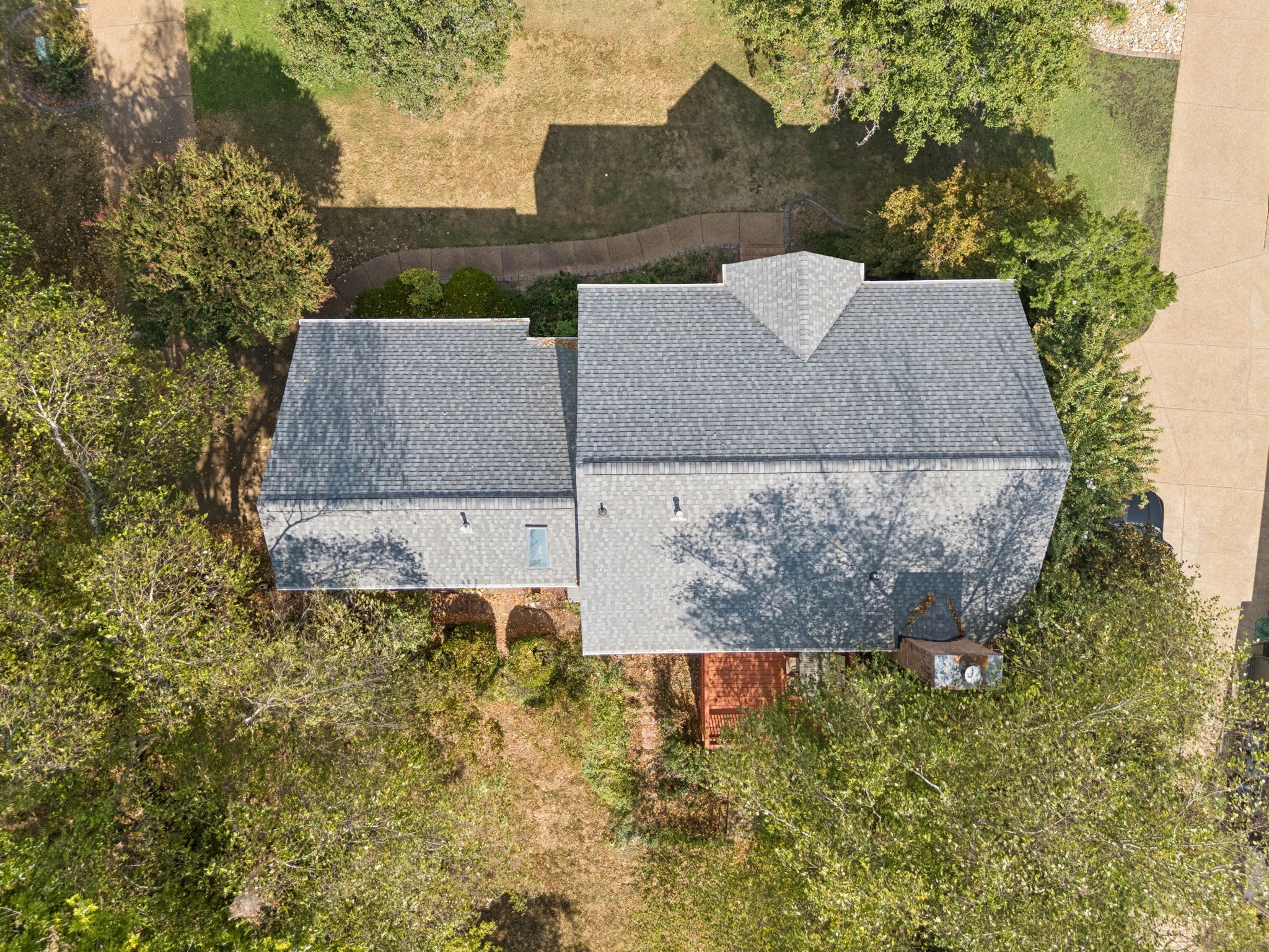 333 Springhouse Circle Franklin, TN 37067 - Photo 59 of 67 an aerial view of a house with a yard and trees all around
