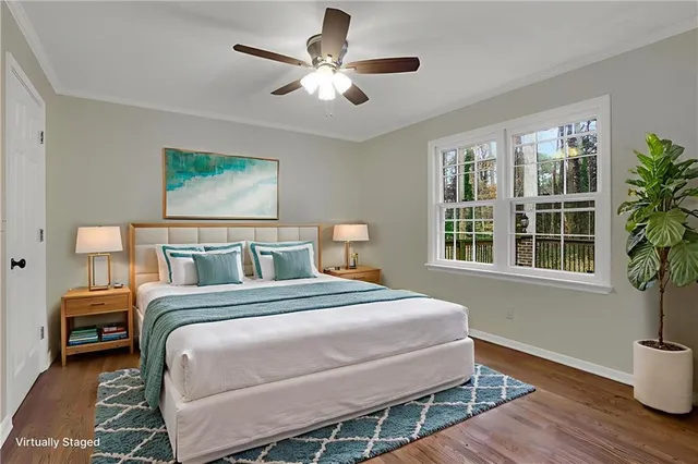 a view of a house with a back yard