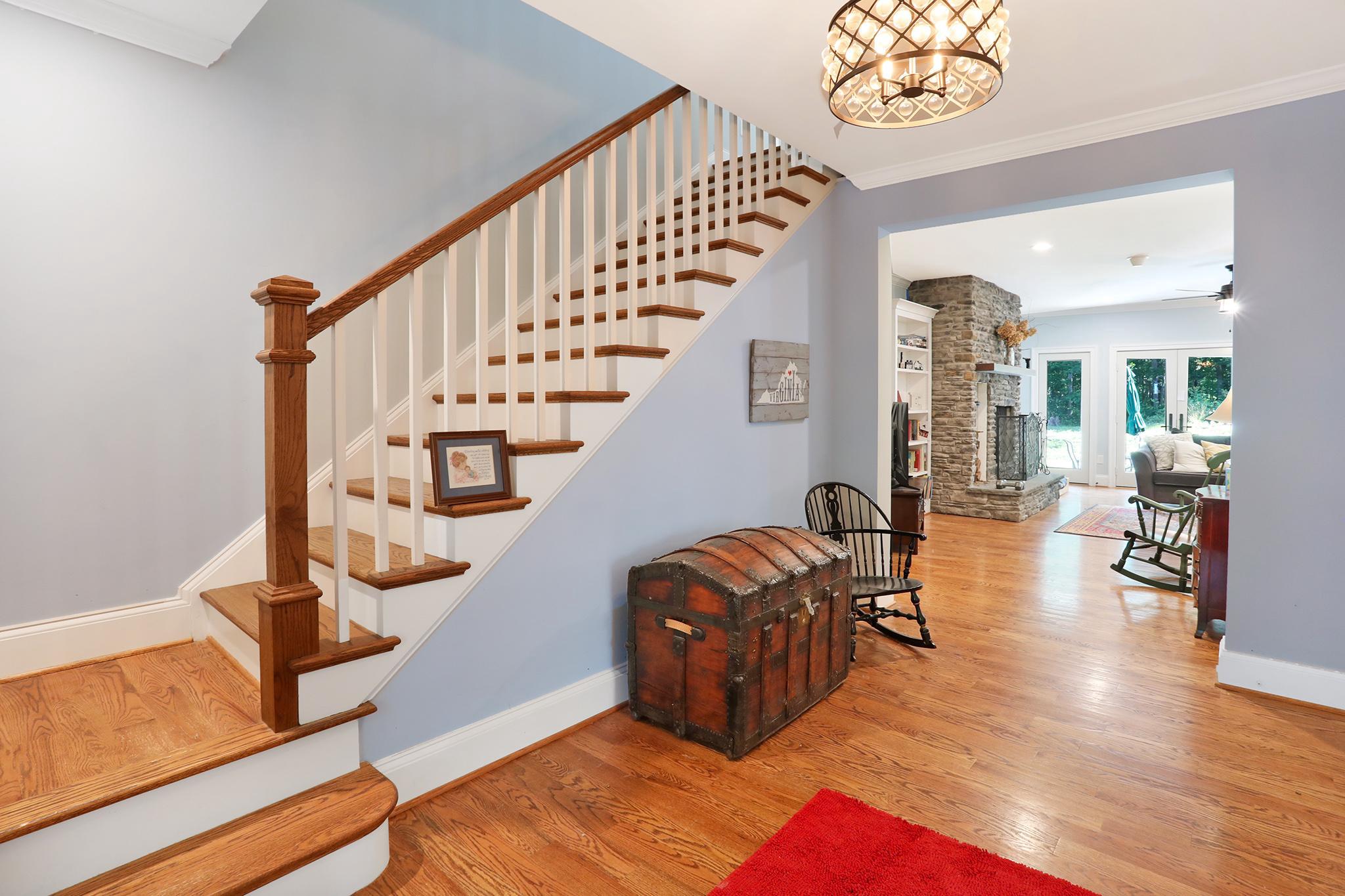 3411 Fenny Hill Road Delaplane, VA 20144 - Photo 16 of 75 Main level entry opens to office, LR & kitchen