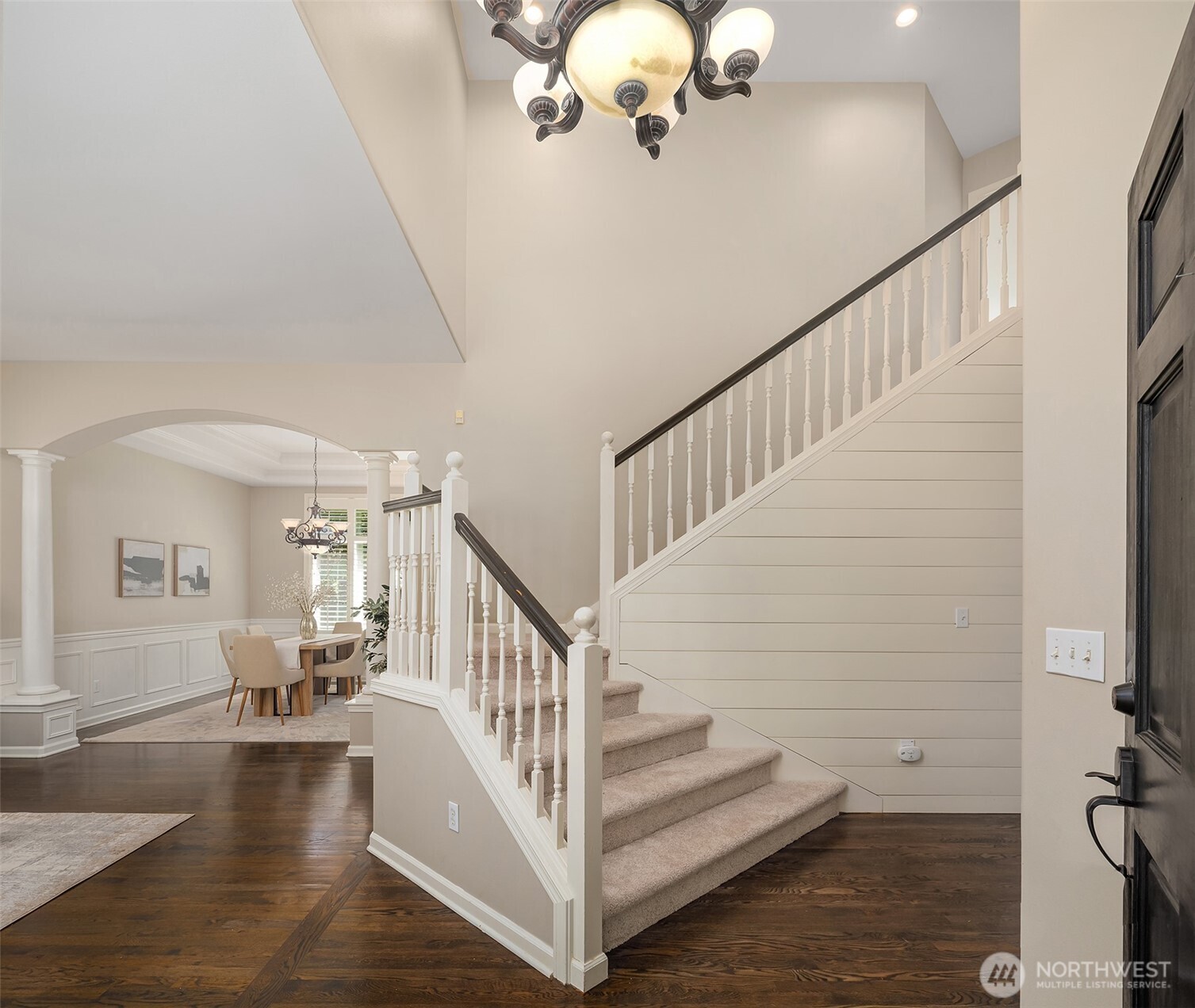 328 210 Street Southeast Bothell, WA 98021 - Photo 3 of 38 a view of entryway and hall with wooden floor