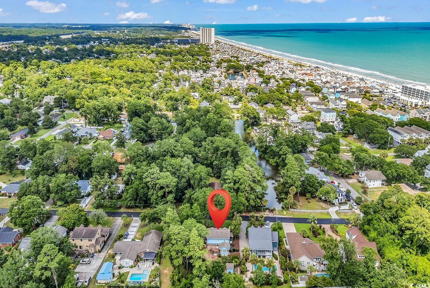 317 14th Avenue North Surfside Beach, SC 29575 - Photo 40 of 40 View of property location featuring expansive coas