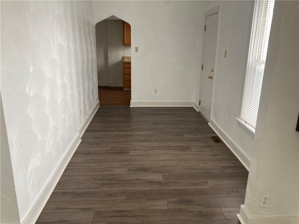 3200-3202 Willett Road Pittsburgh, PA 15227 - Photo 22 of 46 a view of a hallway with wooden floor and staircase