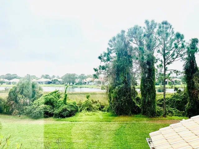 a view of outdoor space and yard