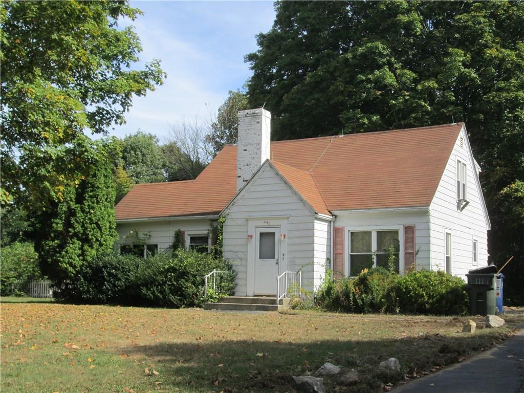448 Beaver Hill Road Windham, CT 06256 - Photo 1 of 1 a front view of a house with a yard and garage