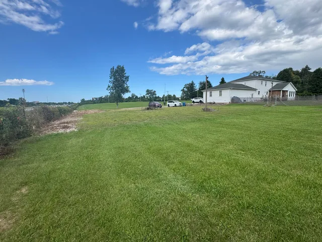 a view of a green field