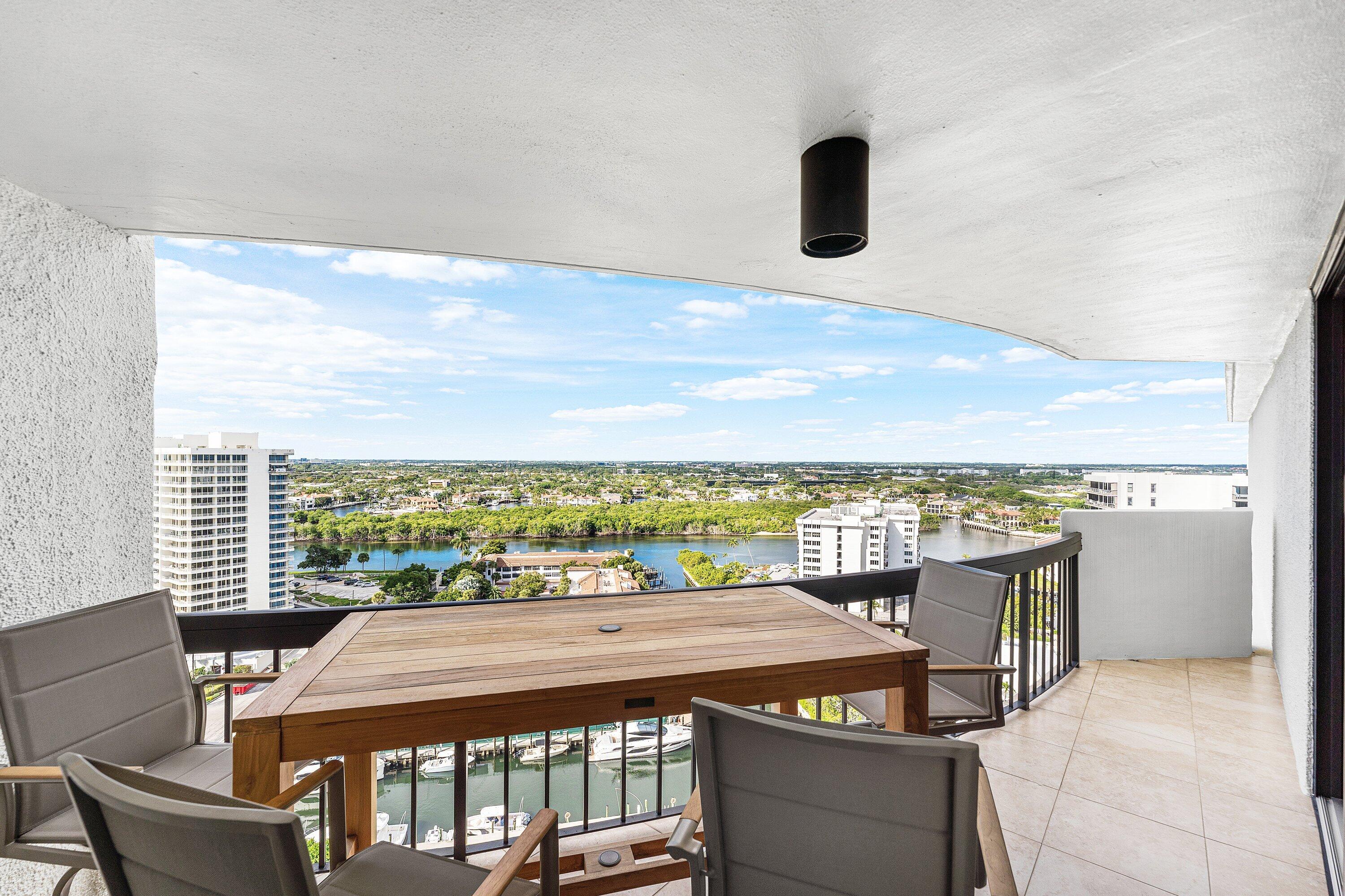 4545 North Ocean Boulevard, Unit PHD Boca Raton, FL 33431 - Photo 11 of 35 Balcony 2_direct intracoastal