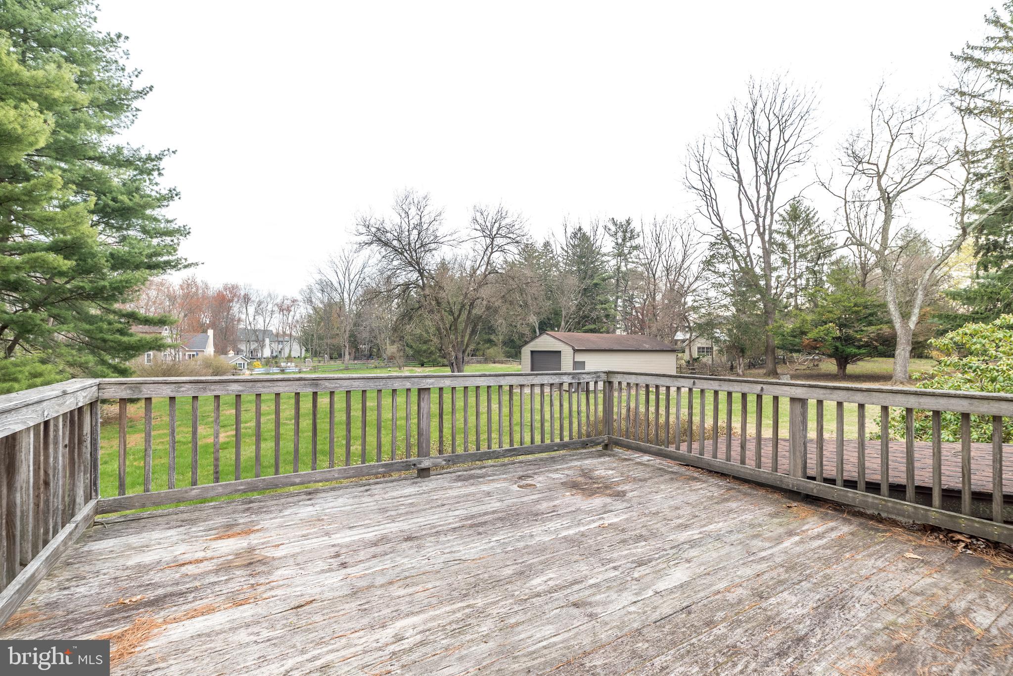 35 Fox Hill Road Doylestown, PA 18901 - Photo 24 of 49 a view of a deck with a backyard