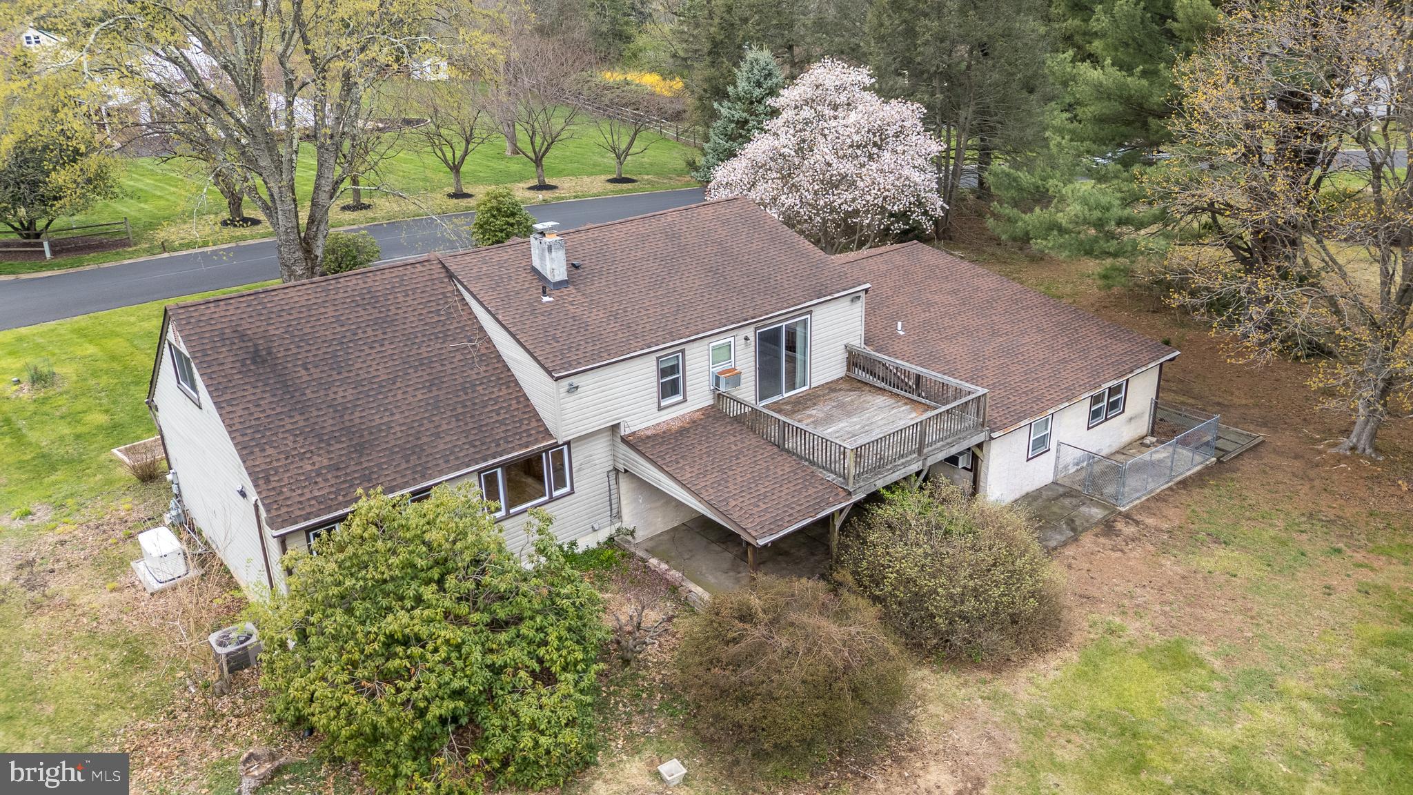 35 Fox Hill Road Doylestown, PA 18901 - Photo 43 of 49 an aerial view of a house with a yard