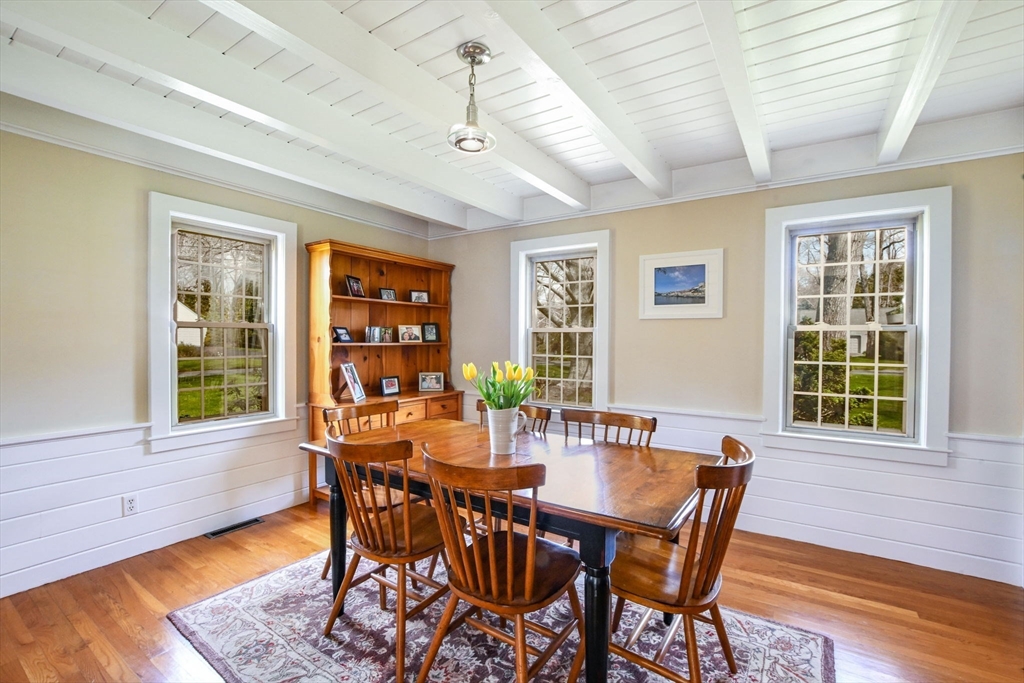 2 Jonathan Lane Sandwich, MA 02563 - Photo 13 of 38 a view of a dining room with furniture window and wooden floor