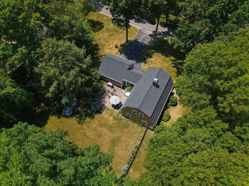 2 Jonathan Lane Sandwich, MA 02563 - Photo 5 of 38 an aerial view of a house with yard swimming pool and outdoor seating