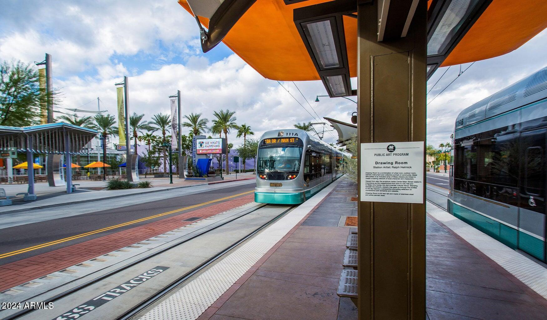 701 South Dobson Road, Unit 421 Mesa, AZ 85202 - Photo 48 of 55 LIGHT RAIL