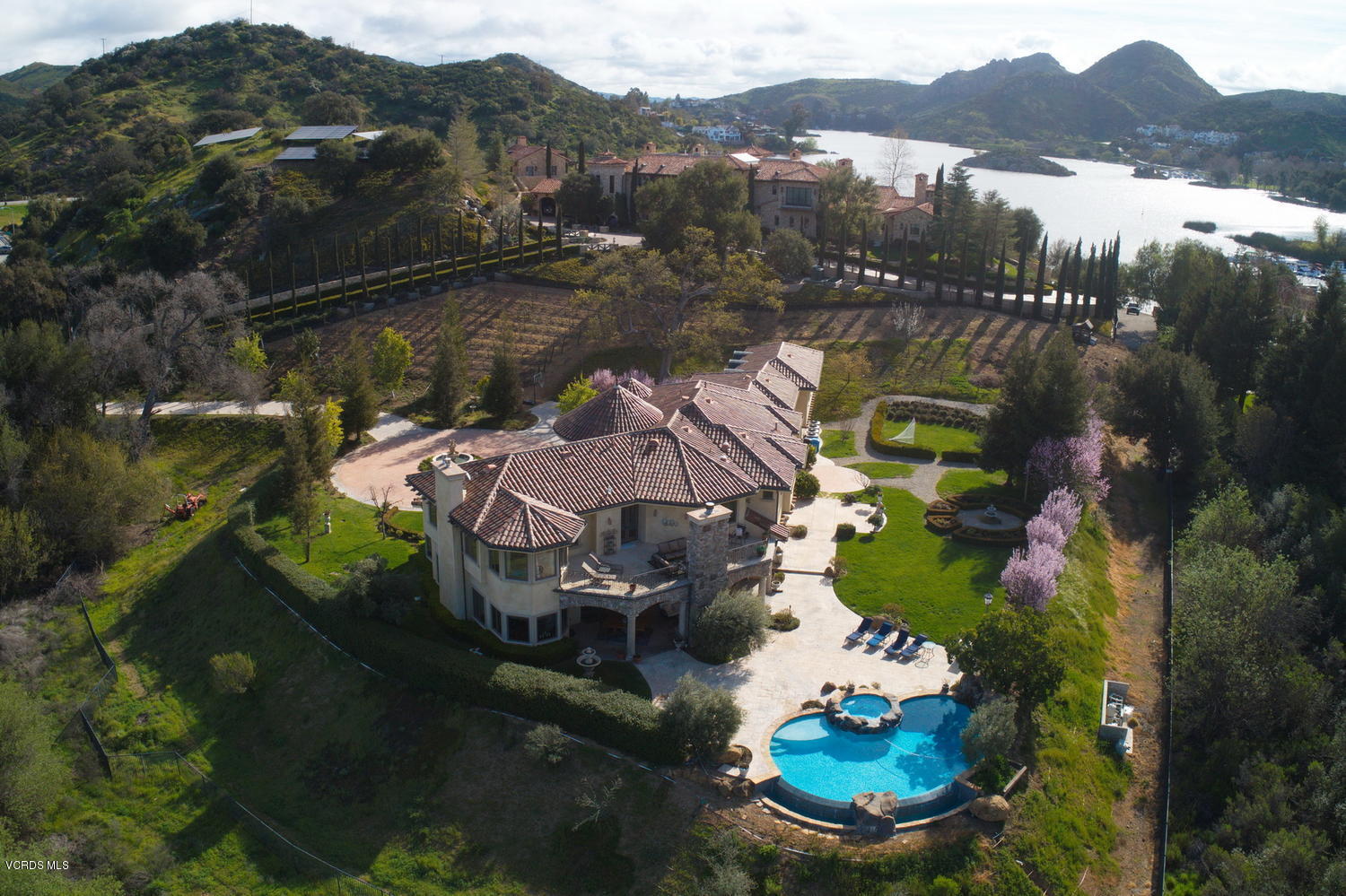 110 West Potrero Road Thousand Oaks, CA 91361 - Photo 1 of 33 an aerial view of houses with yard