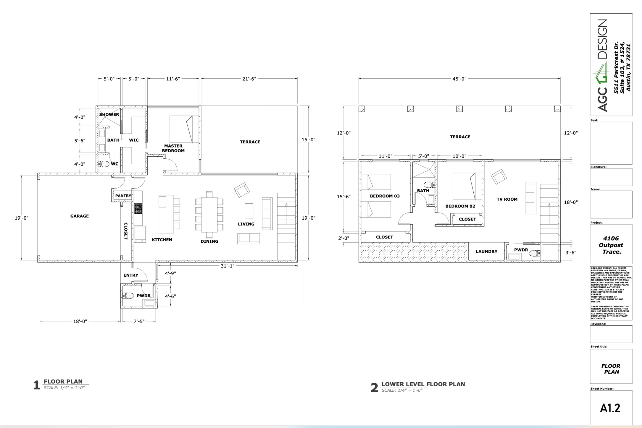 4106 Outpost Trace Lago Vista, TX 78645 - Photo 40 of 40 a black and white photo of a picture