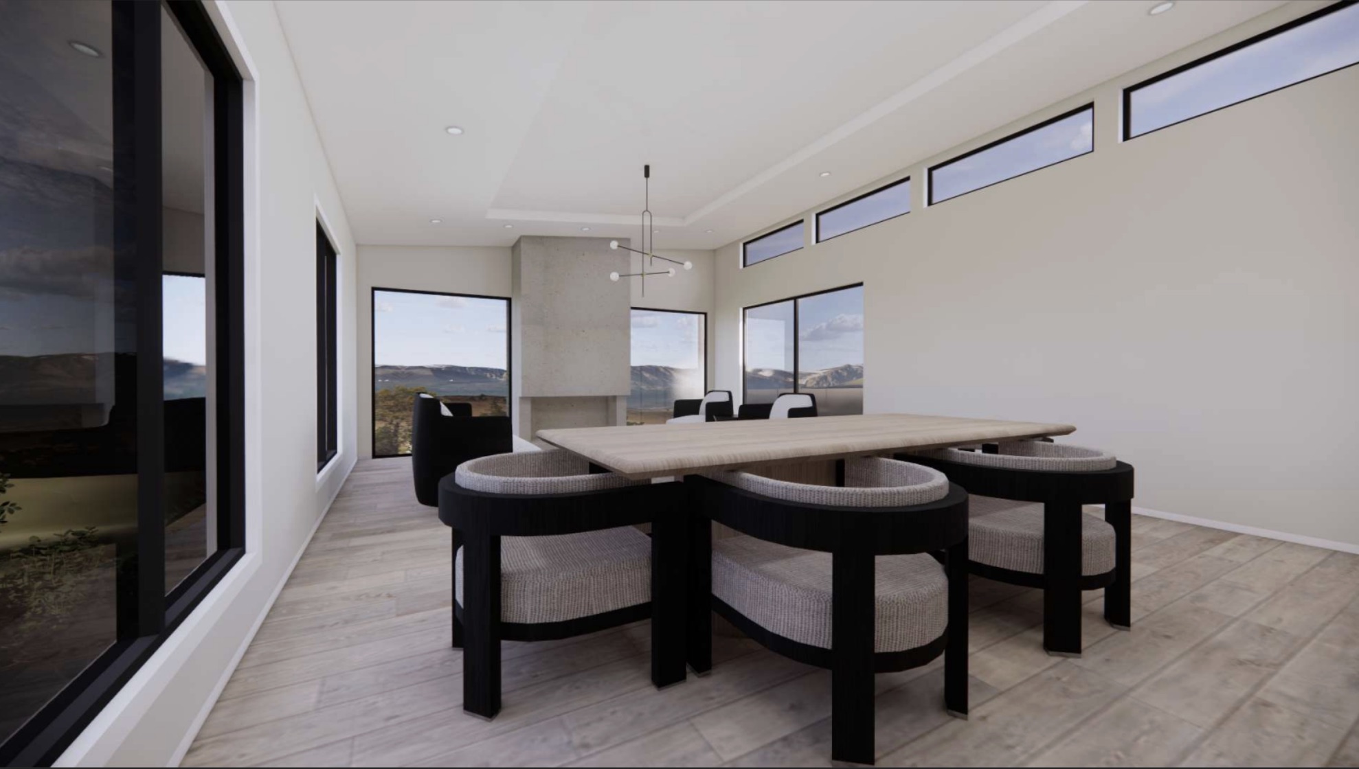 4106 Outpost Trace Lago Vista, TX 78645 - Photo 10 of 40 a kitchen with a table chairs sink and cabinets