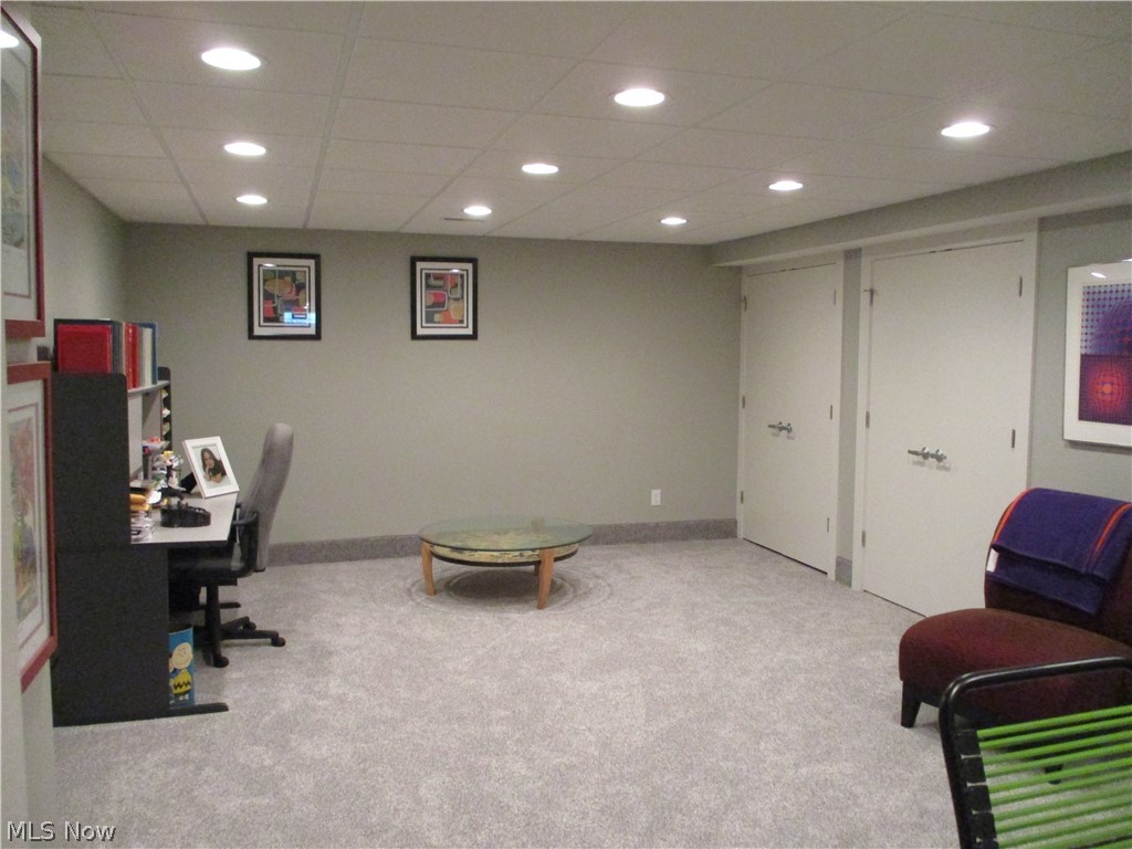 29099 Bryce Road Cleveland, OH 44124 - Photo 23 of 32 Lower-level finished room