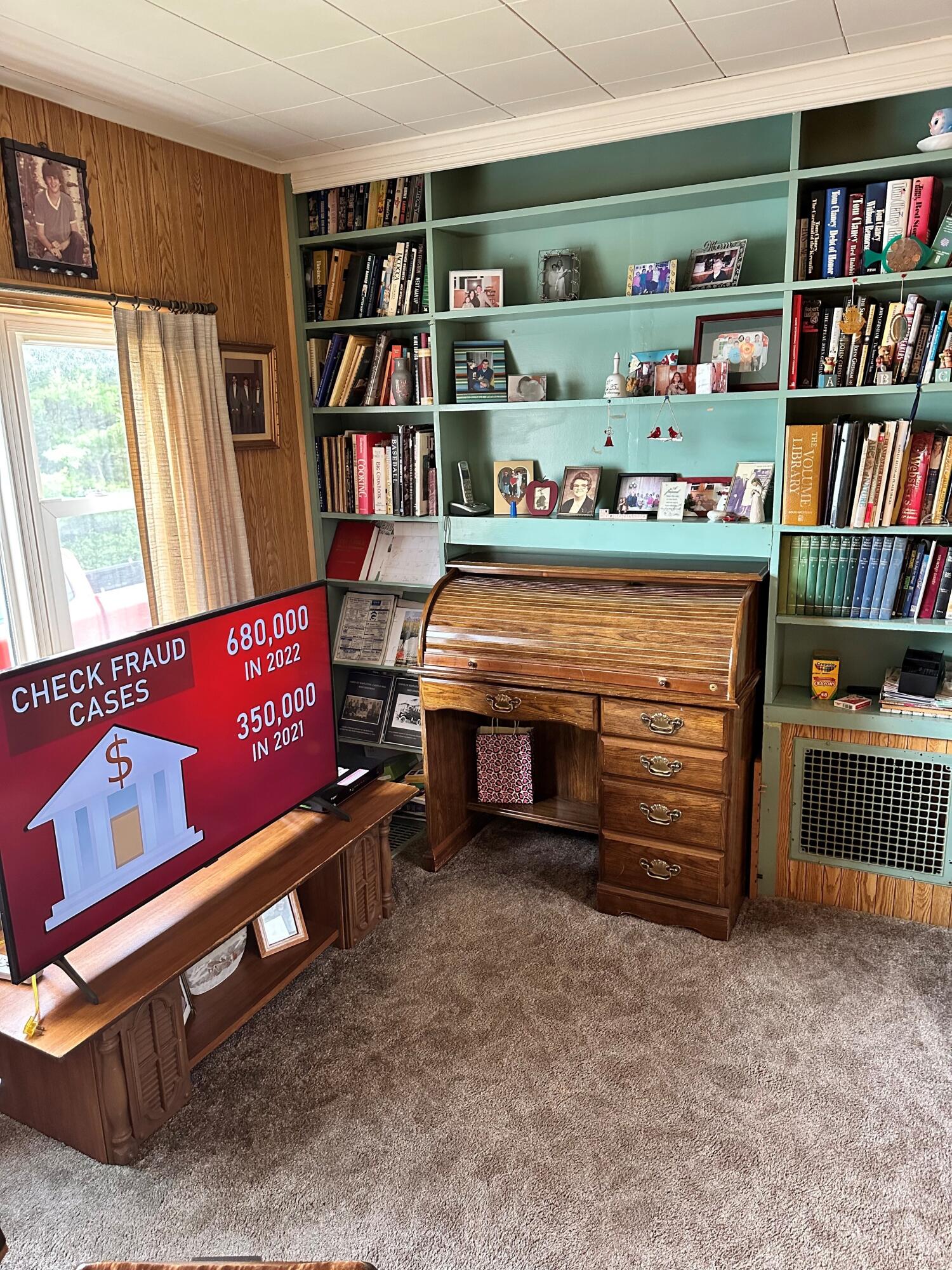118 Haystack Road Castle Hill, ME 04757 - Photo 20 of 40 Livingroom Built in