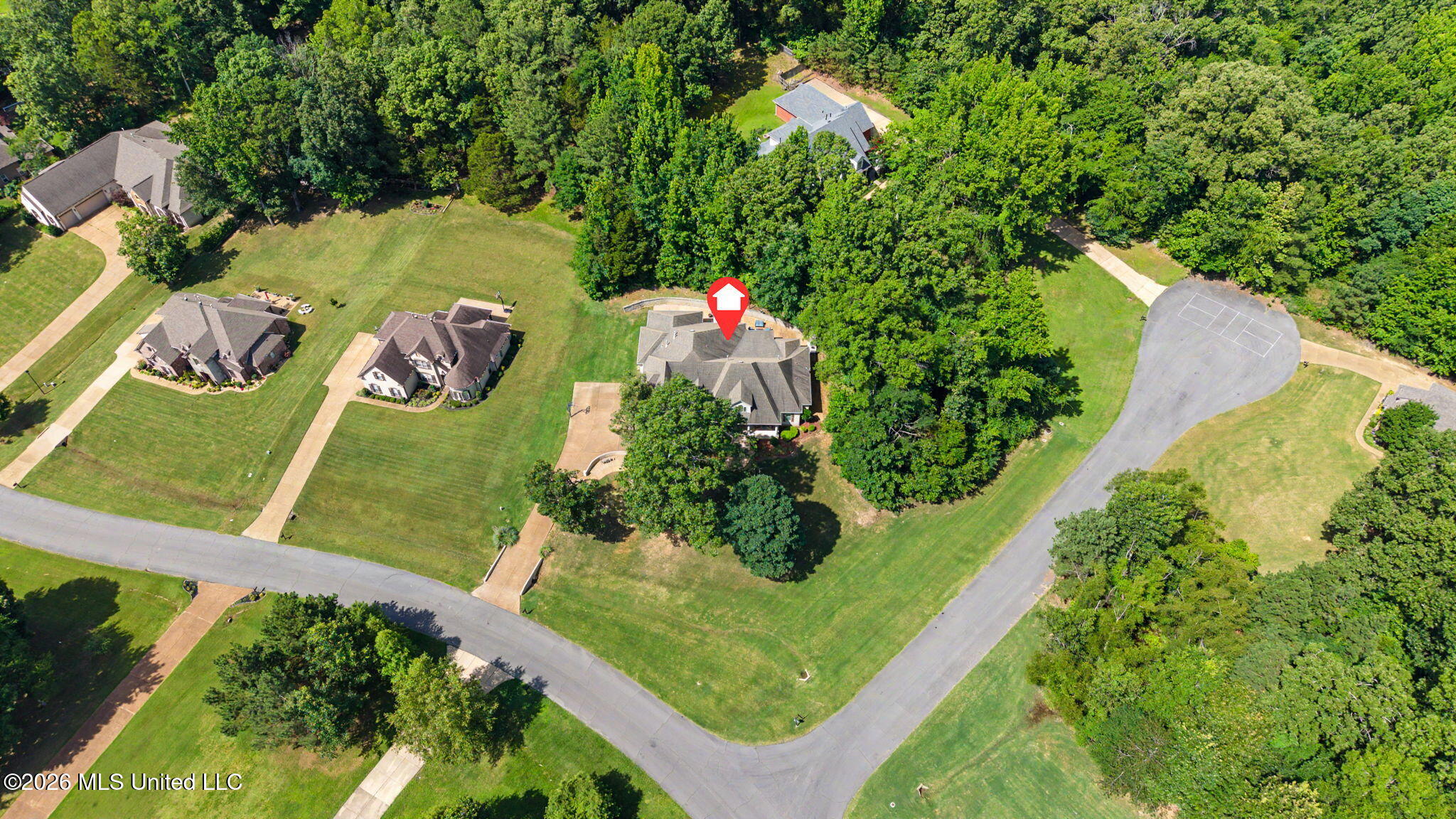 1595 Southern Rdg Trail Olive Branch, MS 38654 - Photo 44 of 48 Aerial View 2