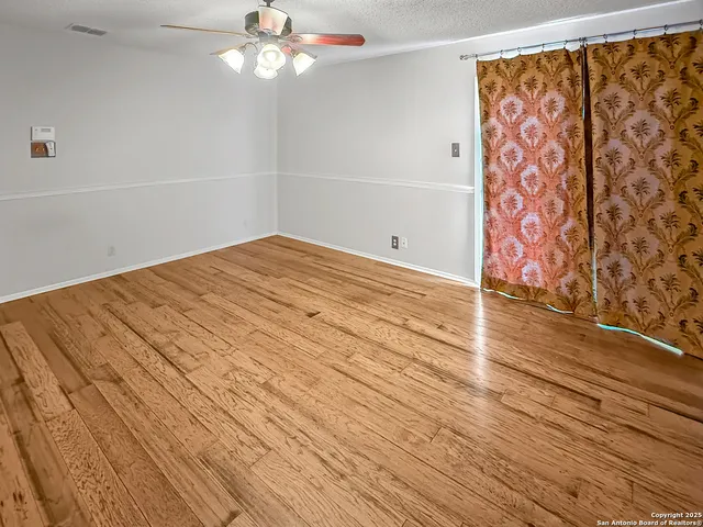 wooden floor in an empty room