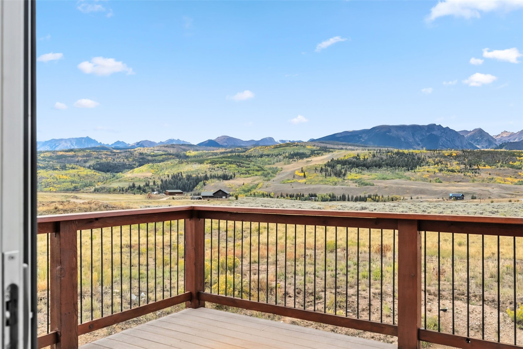 845 Elk Run Road Silverthorne, CO 80498 - Photo 27 of 50 a view of a city from a balcony