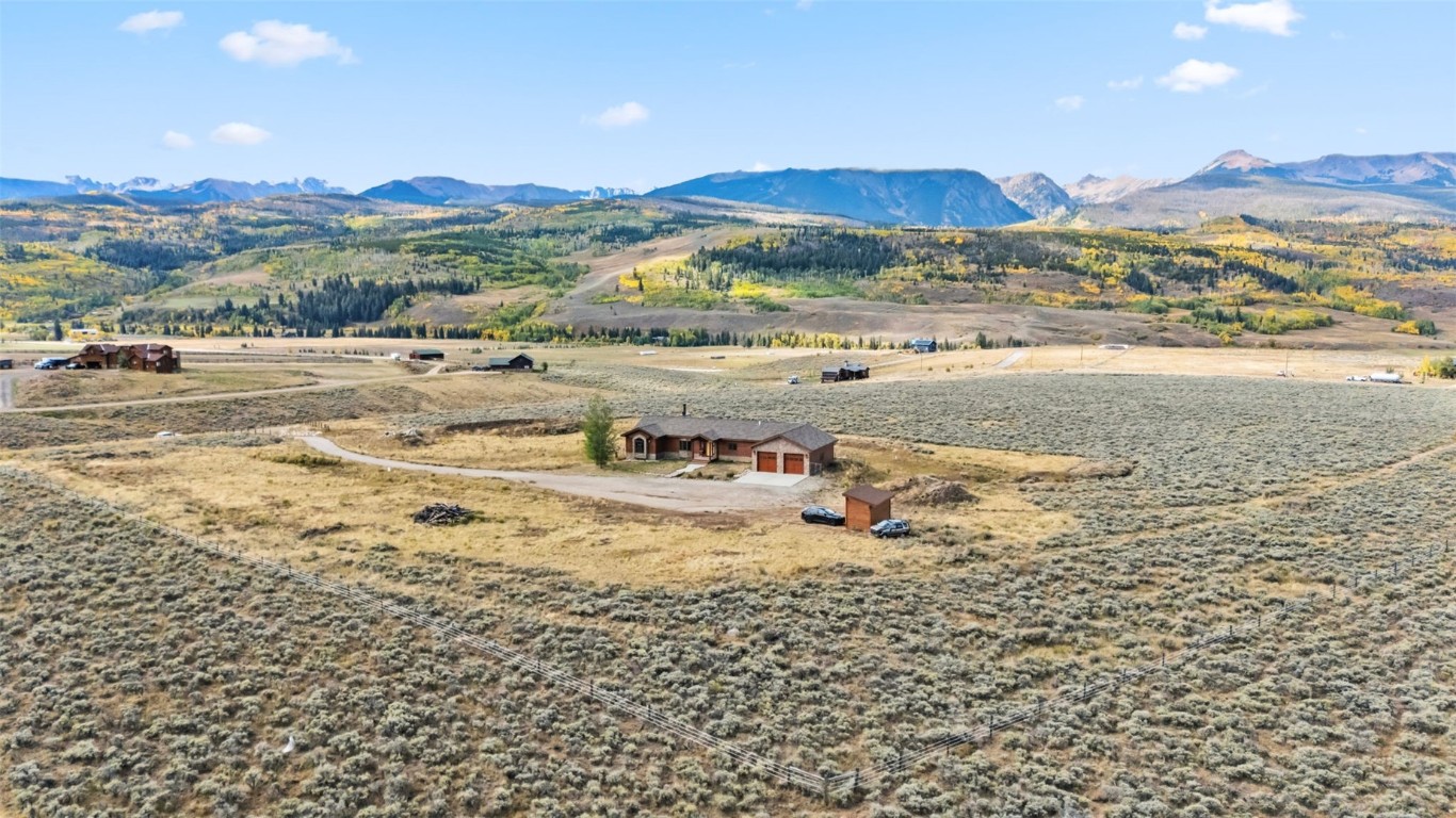 845 Elk Run Road Silverthorne, CO 80498 - Photo 47 of 50 a view of a town with mountains in the background
