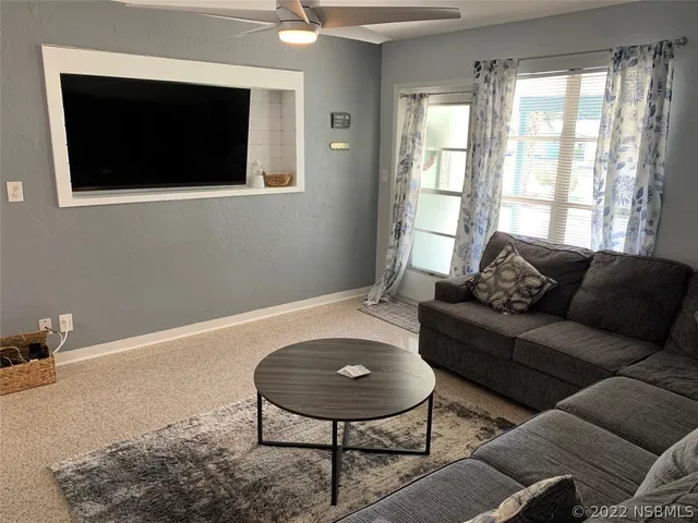 a close view of a closet