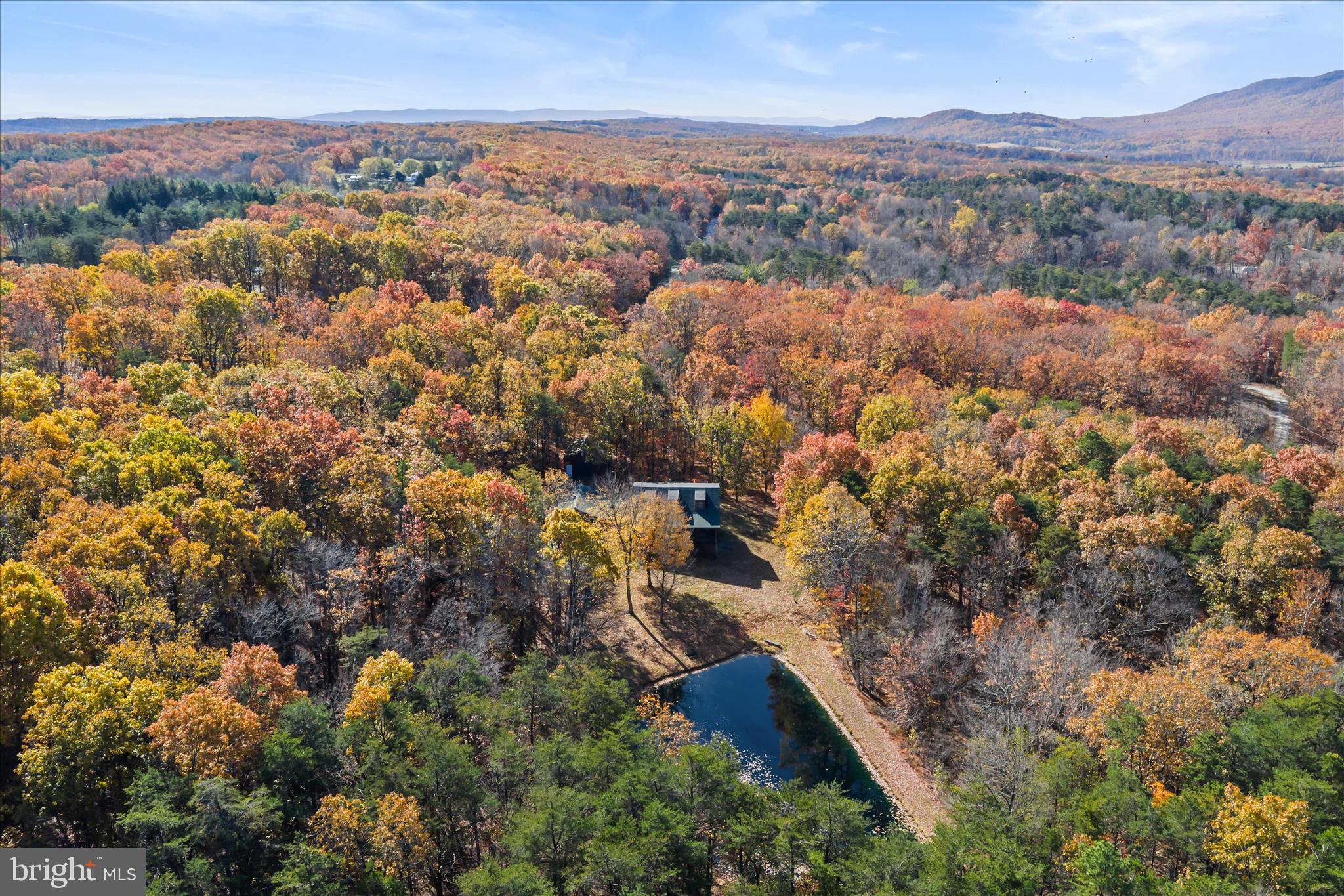 4176 Timber Ridge Road Berkeley Springs, WV 25411 - Photo 52 of 61 an aerial view of multiple house