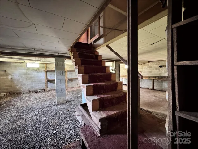a view of a room with chairs