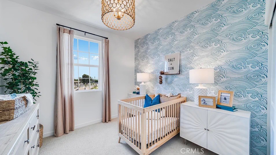 8475 Gabrielino Court Rancho Cucamonga, CA 91730 - Photo 9 of 19 a bedroom with furniture and a baby crib