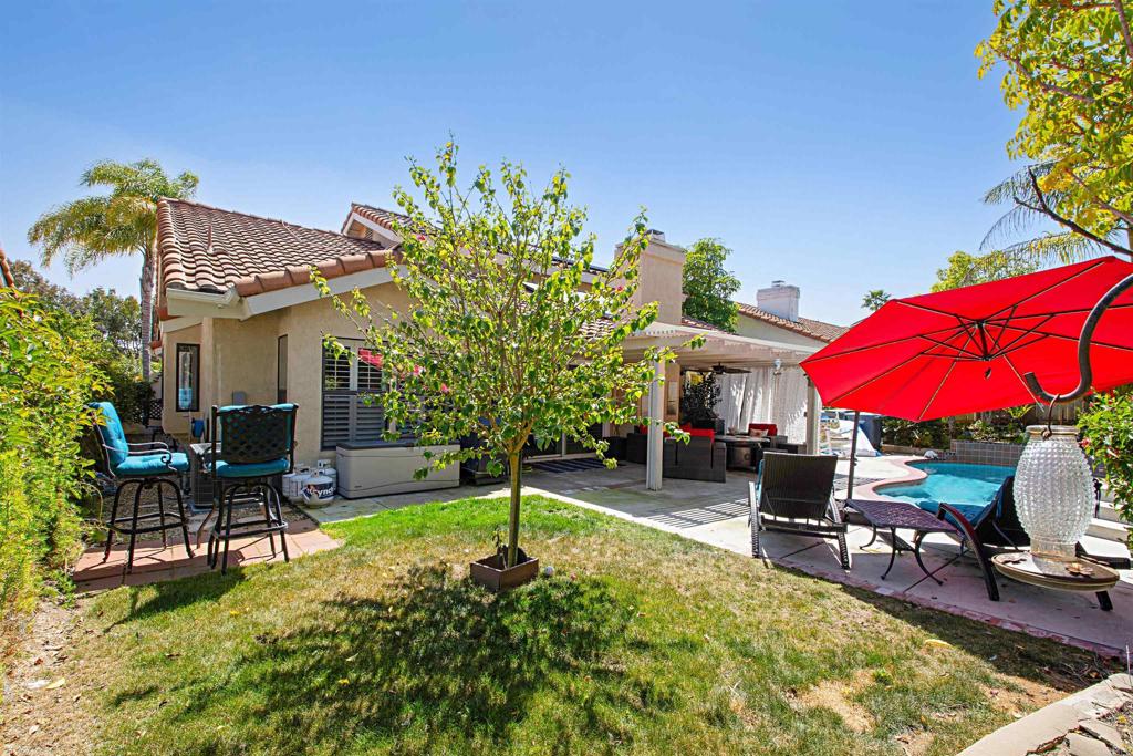 2046 Balboa Circle Vista, CA 92081 - Photo 27 of 37 a swimming pool with outdoor seating and yard