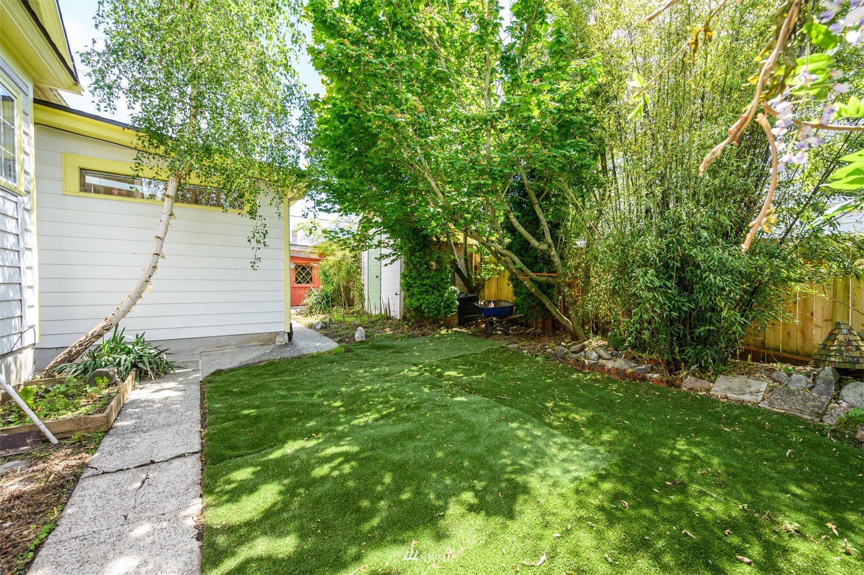 2313 Rucker Avenue Everett, WA 98201 - Photo 30 of 35 a view of a back yard of the house