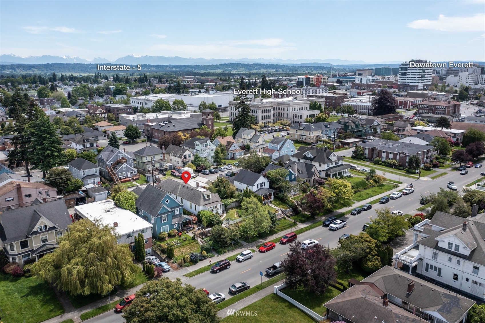 2313 Rucker Avenue Everett, WA 98201 - Photo 6 of 35 an aerial view of multiple house