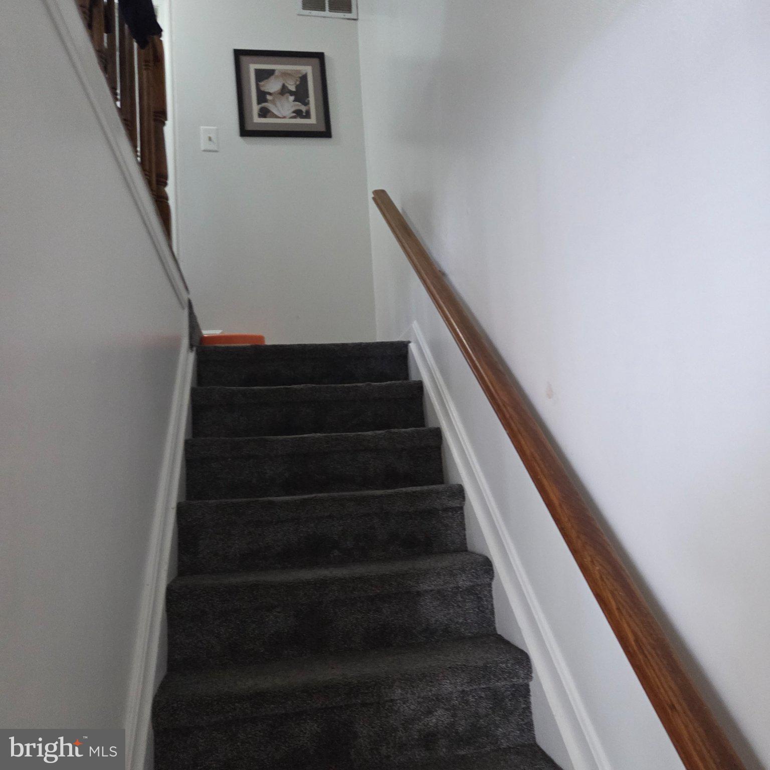 8567 Ritchboro Road District Heights, MD 20747 - Photo 15 of 47 Up Stairs staircase to 2nd floor