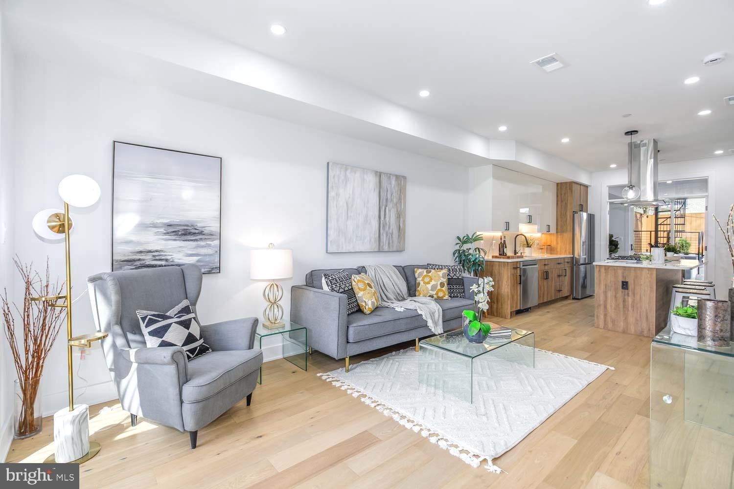 5403 5th Street Northwest, Unit 1 Washington, DC 20011 - Photo 22 of 22 great open floor plan for living (and dining?)!