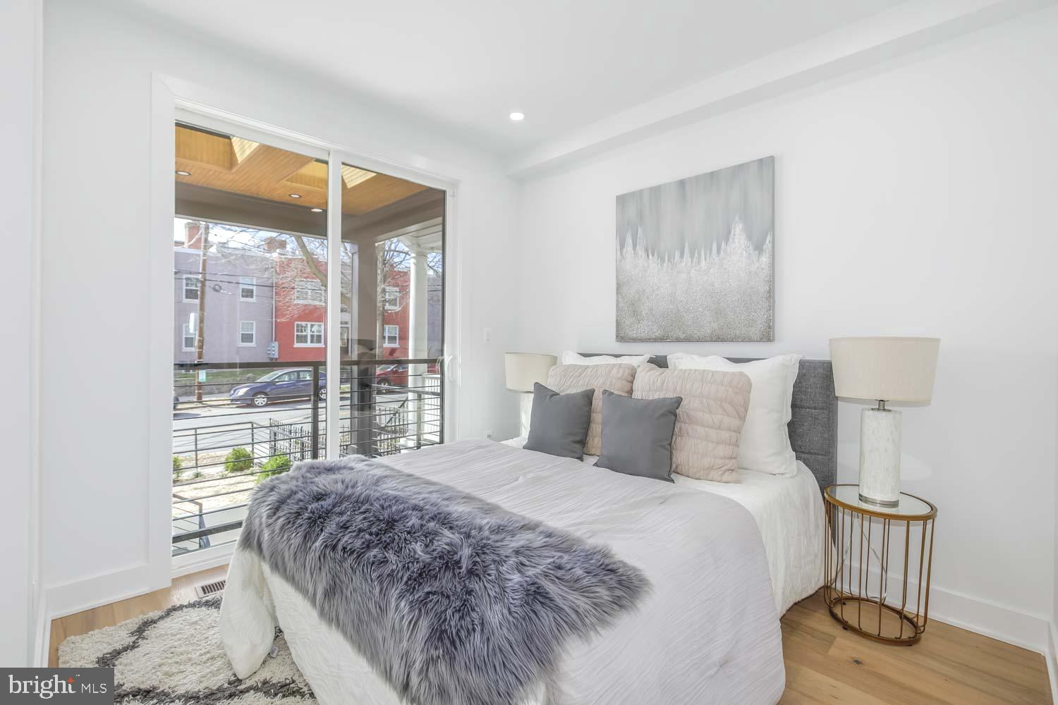 5403 5th Street Northwest, Unit 1 Washington, DC 20011 - Photo 13 of 22 Bedroom 2 w/ large windows for max natural light