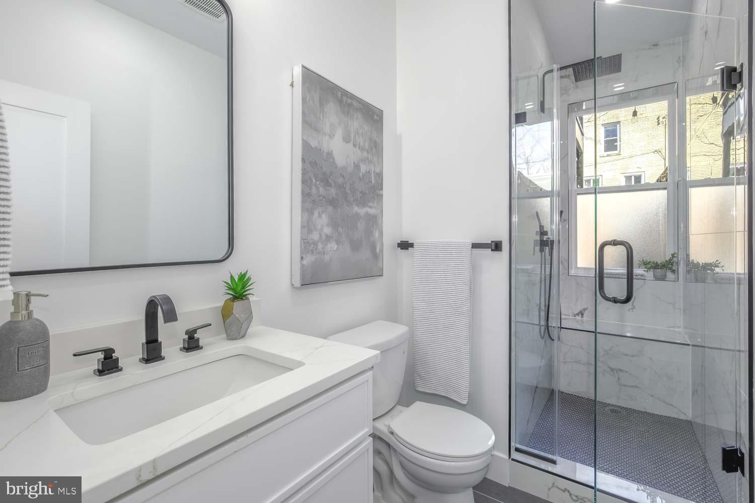 5403 5th Street Northwest, Unit 1 Washington, DC 20011 - Photo 5 of 22 Full bathroom on main level