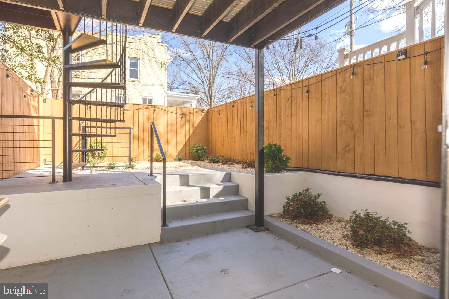 5403 5th Street Northwest, Unit 1 Washington, DC 20011 - Photo 6 of 22 PRIVATE patio