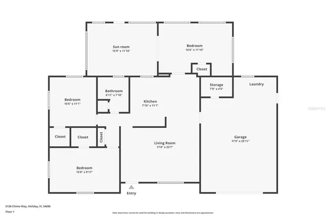 $270,000 | 5130 Chime Way, Holiday, FL 34690