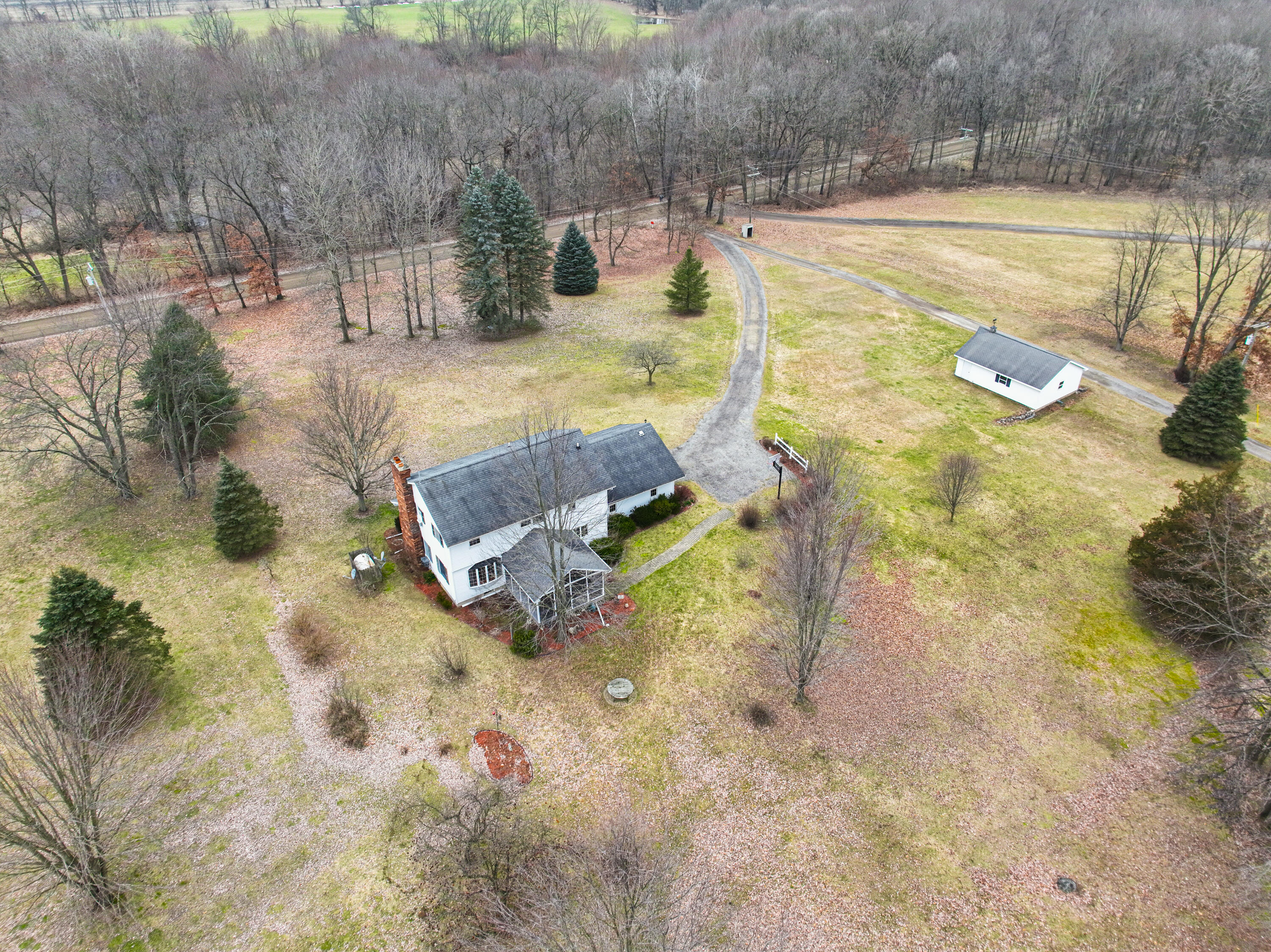 1809 Kane Road South Stockbridge, MI 49285 - Photo 3 of 46 DJI_20240205151137_0009_V
