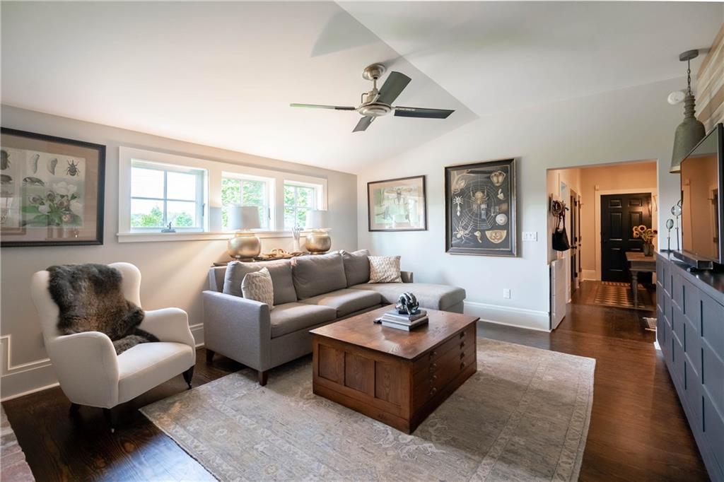 88 Two Lights Road Cape Elizabeth, ME 04107 - Photo 8 of 35 Living Rm with View of Mudroom...