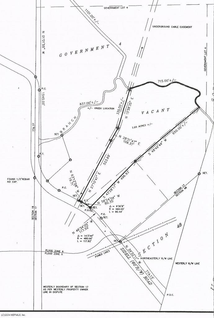 0 Zidell Road Callahan, FL 32011 - Photo 1 of 1 zidell Survey