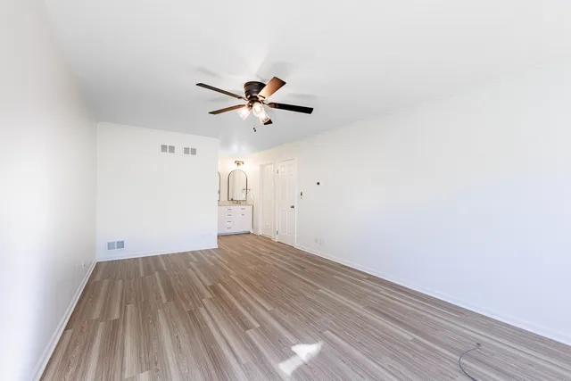 wooden floor in an empty room