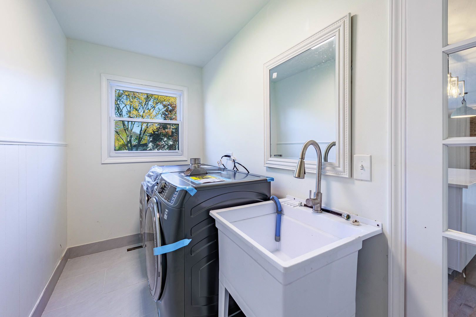 1224 West Whytecliff Road Palatine, IL 60067 - Photo 36 of 50 a bathroom with a sink and a mirror