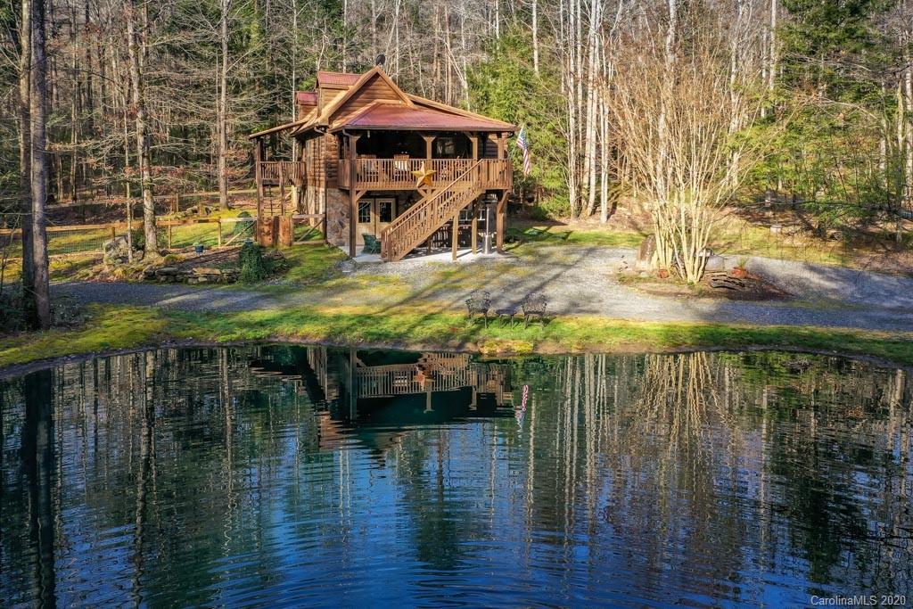 997 Proctor Road Lake Lure, NC 28746 - Photo 39 of 40 a view of swimming pool with sitting area