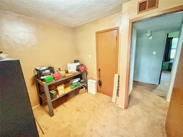 a room with furniture and a table