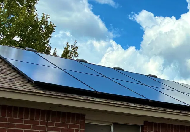 a close view of backyard